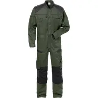 Fristads Overall 8555 STFP 129485 - army grün/schwarz - 3XL