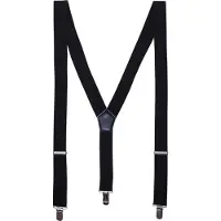 Premier Workwear Clip On Trousers Braces/Suspenders