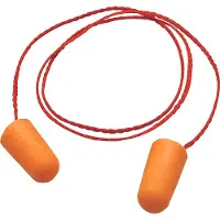 3M 1110 Gehörschutzstöpsel mit Kordel, paarweise in Polybeutel, SNR = 37 dB