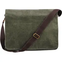 Quadra Vintage Canvas Despatch Bag