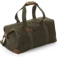 Quadra Reisetasche aus Wachstuch heritage