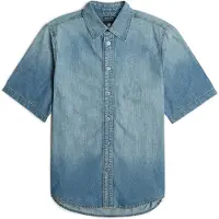 G-Star Regular Denim Kurzarmhemd