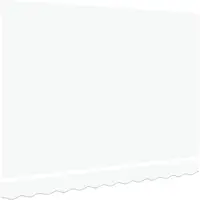 vidaXL Markisenersatzstoff Weiß 330 x 245 cm Polyester