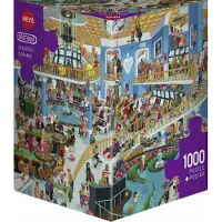 Sonstige Verlage Heye Puzzle Chaotic Casino, 1000 Teile, 1000 Stück(e), Kunst