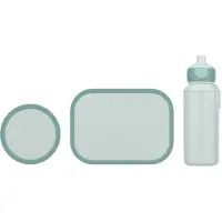 Mepal Lunchset Mepal Campus (Pop up + Luncbox + Fruitbox) Cool Mint Mint 400ml + 750ml + 300ml