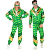 Finidi ST. PATRICK'S DAY PARTY FASHION TRAININGSANZUG (Oberteil, Hose), M