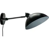 Dyberg Larsen Wandleuchten Wandlampe LED Wandbeleuchtung Leselampe Wand Nachttischlampe Wohnzimmer Metall Schlafzimmer Futura schwarz