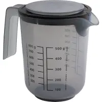 Aps Rührschüssel "- Rührbecher mit Deckel, inklusive Spritzschutz", 1 tlg., aus Kunststoff, Ø 12,5 cm, Höhe 16 cm, 1 Liter, aus Polypropylen