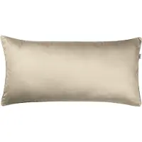Schöner Wohnen Kollektion Schöner Wohnen Satin-Kissenbezug einzeln Pure Farbe sand Größe 40x80cm