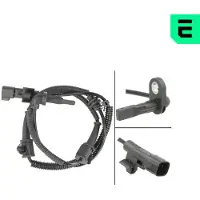 OPTIMAL ABS Sensor Raddrehzahl Vorne für OPEL ASTRA J 06-S567