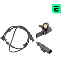 OPTIMAL ABS Sensor Raddrehzahl Vorne für FIAT BRAVO II (198) 06-S777