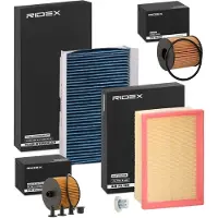 RIDEX Filterset Inspektionspaket Filtersatz passend für PEUGEOT 307 CC (3B) 307 SW (3H) für CITROËN C4 I (LC)