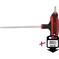 Ks Tools Werkzeuge-Maschinen GmbH T-Griff-Torx-Winkelstiftschlüssel,Bohrung, TB20, auf Hänger