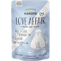 Hardys Love Affair Huhn und Gans Nassfutter Katze (Beutel)