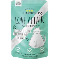 Hardys Love Affair Kalb und Pute Nassfutter Katze (Beutel)