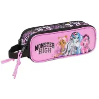 Monster High Double Monster High Drama Mäppchen Rosa Mann Rosa One Size