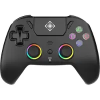 Deltaco PS5 Controller wireless RGB Hall-Effect schwarz