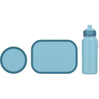 Mepal Lunchset Mepal Campus (Pop up + Lunchbox + Fruitbox) Cool Blue Blue 400 ml + 750 ml + 300 ml
