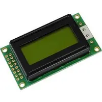 Display Elektronik LC-display Gulgrøn (B x H x T) 58 x 32 x 10.5 mm