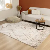 FRAAI Berberteppich - Blend Diamond Beige 160x230 cm