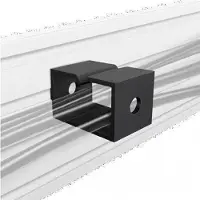 B-Tech BT8390-CMC, Kabelmanagementklemme, Schwarz, 1 Stück(e)