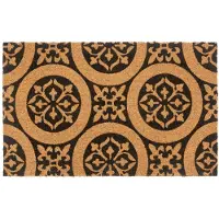 Hanse Home Fußmatte "Ornaments, Türmatte", rechteckig, 15 mm Höhe, Kokos, Schmutzfangmatte, Outdoor, Rutschfest, Innen, Kokosmatte, Flur