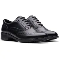Clarks Shoes Havm Oak 26178709 4, Schnürschuhe in Schwarz für Damen, Größe 37