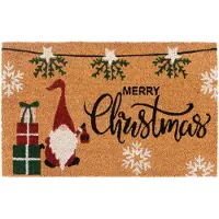 Hanse Home Fußmatte "Kokos Merry Christmas Gifts, Türmatte", rechteckig, 15 mm Höhe, Schmutzfangmatte, Rutschfest, Outdoor, Weihnachten, Kokosmatte, Flur
