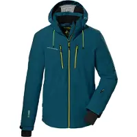 Killtec Herren Skijacke/Funktionsjacke mit abzippbarer Kapuze und Schneefang KSW