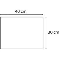 PROnappe Einweg-Tischset, 400 x 300 mm, kiwigrn