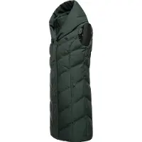 Ragwear Steppweste "Natalka Vest" stylische, gesteppte Winterweste mit gefütterter Kapuze