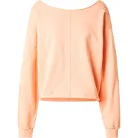 10DAYS Cropped Boatneck Sweater Peach Größe: M | Longsleeves Outlet | Damen | Orange