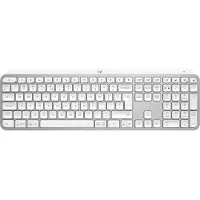 Logitech Master MX Keys S, Kabellos, Bluetooth, Scherenschalter, QWERTY, LED, Grau