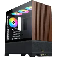Xigmatek Endorphin WD, PC, Schwarz, EATX, ATX, micro ATX, Mini-ITX, SPCC, Gehärtetes Glas, Multi, 19 cm