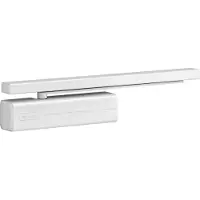 Assa Abloy Gleitschienentürschliesser DC 700 Normalmontage Bandseite EN 3-6 weiss 9016 EN 3-6