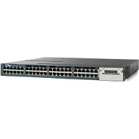 Cisco Catalyst WS-C3560X-48P-L, Managed, L2, Gigabit Ethernet (10/100/1000), Power over Ethernet (PoE), Rack-Einbau, 1U
