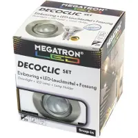 MEGATRON LED-Einbauspot Set 2800K dim eb MT75404