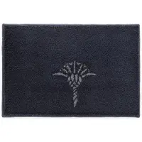 JOOP! JOOP Badteppich Cornflower 60x90 cm | schwarz - schwarz