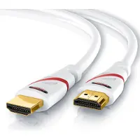 CSL HDMI Kabel 2.0b - 4k Ultra HD 2160p - 3D Ready - High Speed - 3 fach geschirmt - HDMI 2.0b 2.0a 2.0