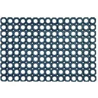 Astra Fußmatte Außen QUADRO 1 in Schwarz | Gr.: 40 x 60 cm