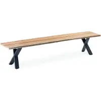 Niehoff Solid Bank Alu/Teak