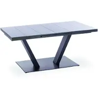 Niehoff Prano Ausziehtisch Aluminum/Glas 180/240x100 cm