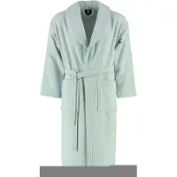 Rhomtuft Bademäntel unisex Schalkragen Sir & Lady perlgrau - 11 in perlgrau - 11 | Gr.: M