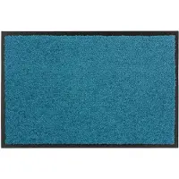 Astra Fußmatte Innen DIAMANT in Türkis | Gr.: 40 x 60 cm