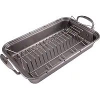 Char-Broil GRILL+ Multi Rack, Rack, Edelstahl, Edelstahl, Grill+ Roasting Tray, , 355 mm