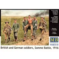 Master Box British and German soldiers,Somme Battle