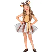 Widmann REH (Kleid mit Tutu, Haarreif), 110 cm / 3-4 Years