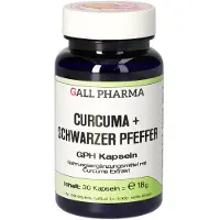 Hecht-Pharma Gmbh Curcuma+schwarzer Pfeffer GPH Kapseln 30 St