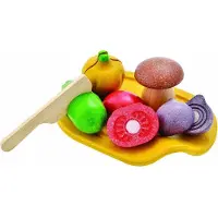 PlanToys Holzspielzeug Gemüseset sortiert