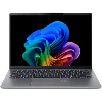 Acer Swift Go 14 AI OLED, SFG14-64, Ultrabook/Laptop, 14" OLED 1920 x 1200 60 Hz, AMD Ryzen 7 350, 16GB RAM, 512GB SSD, Radeon, Windows 11 Home, Silber